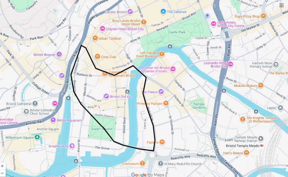 Placeholder route map